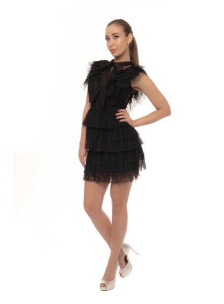 Black Tulle Dress